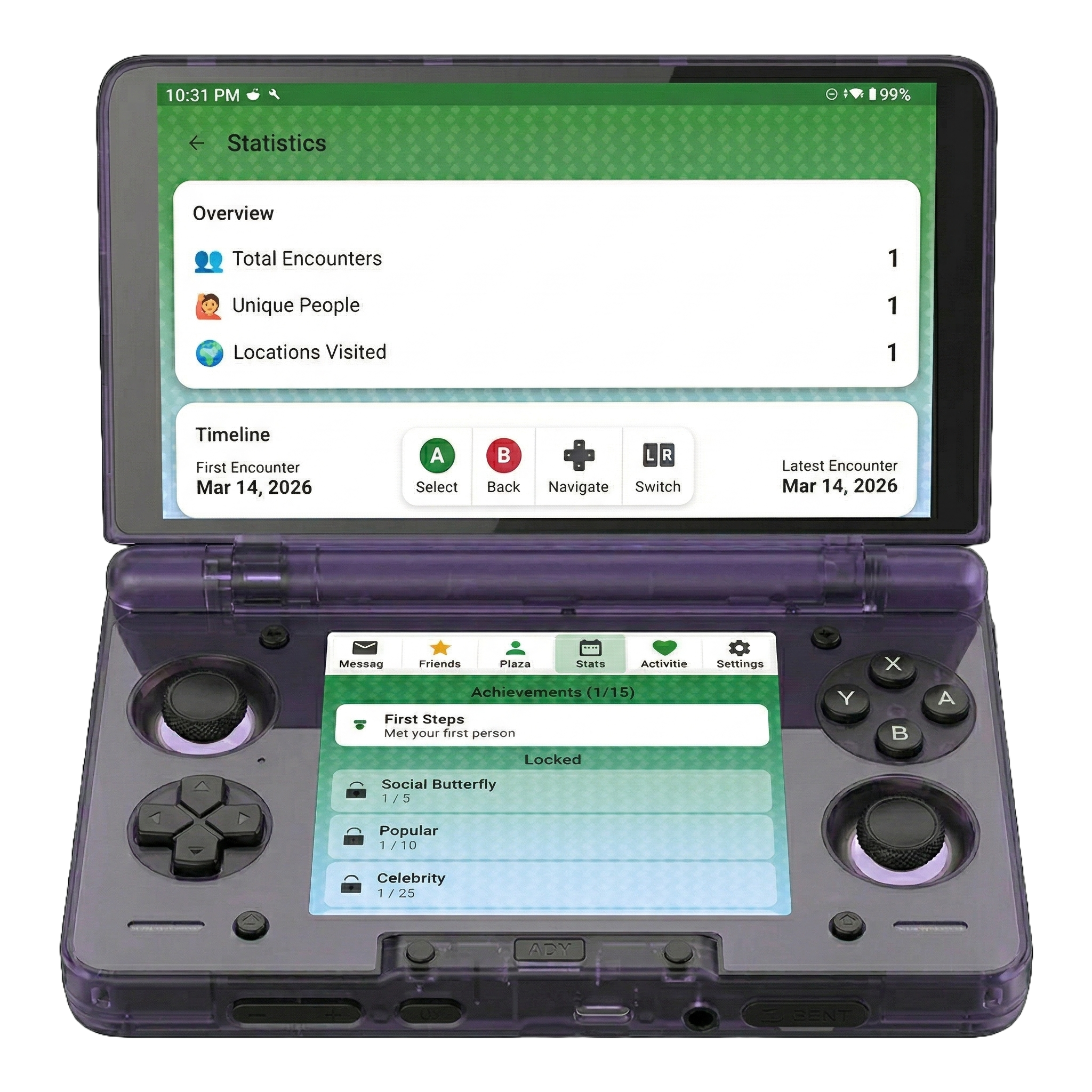 PocketPass running on Ayn Thor